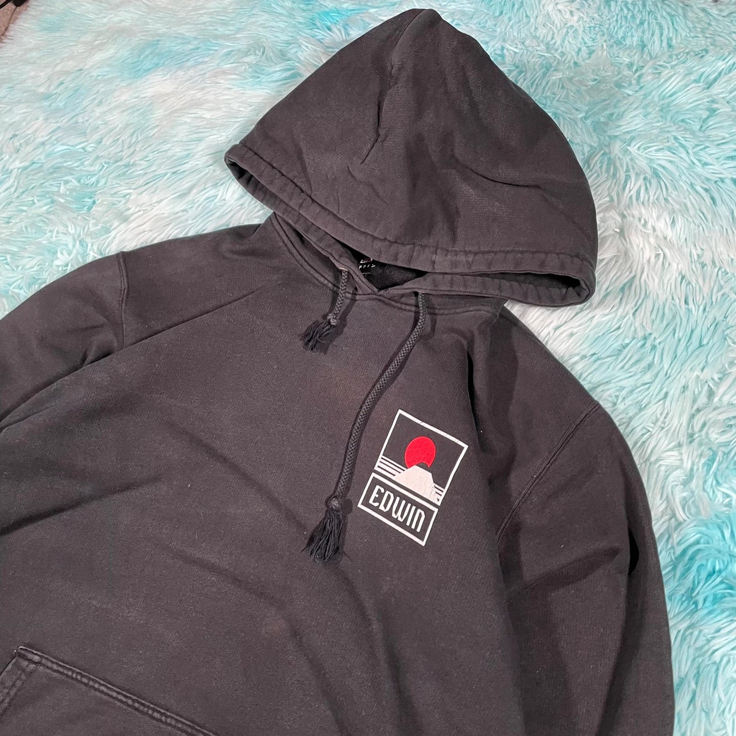 Black Edwin Hoodie - Small