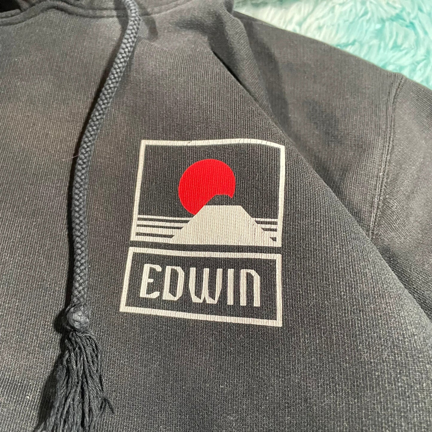 Black Edwin Hoodie - Small