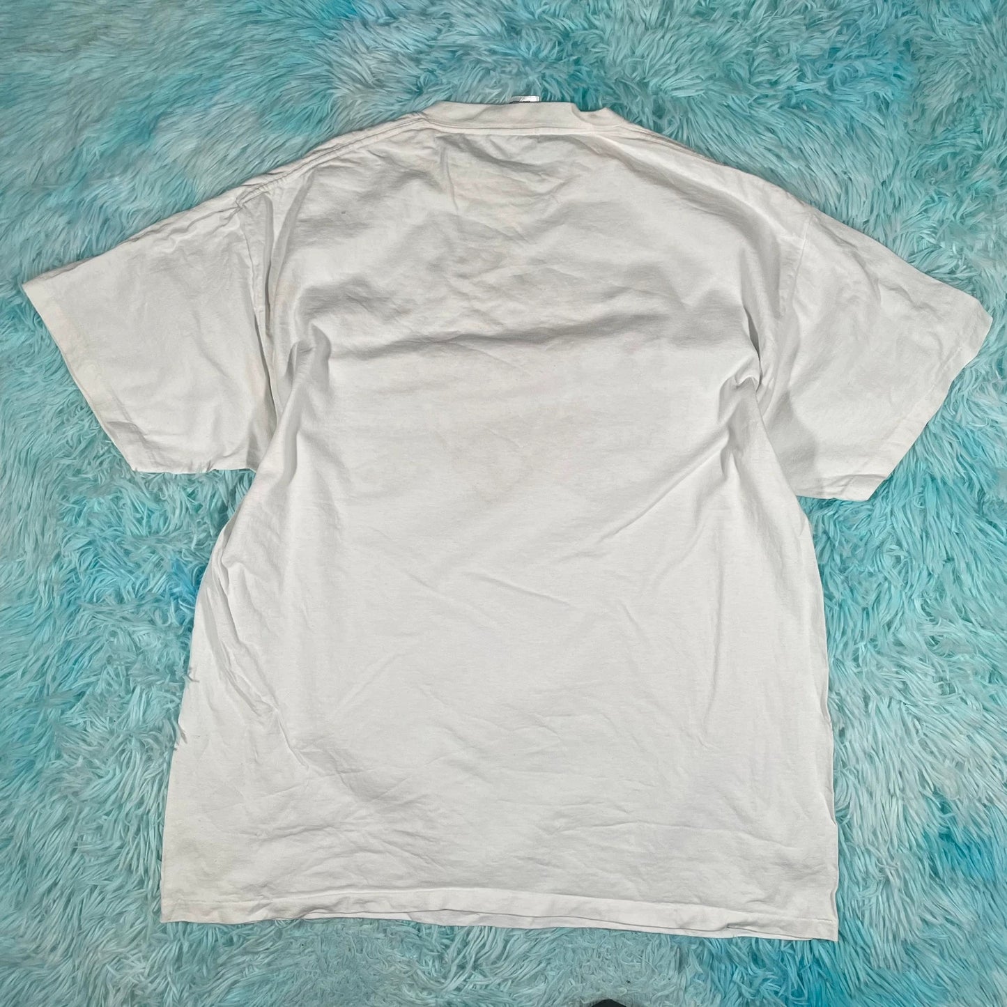 Vintage 90s White Alaska Graphic T Shirt - XL