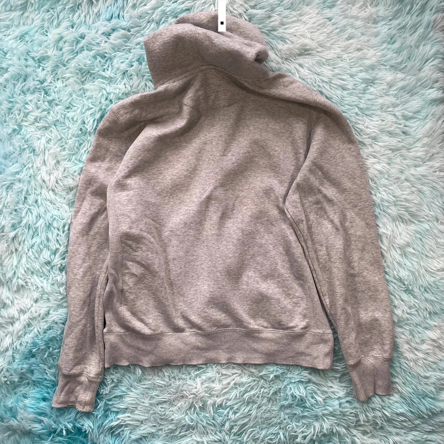 Grey Nike Hoodie Plain - Medium