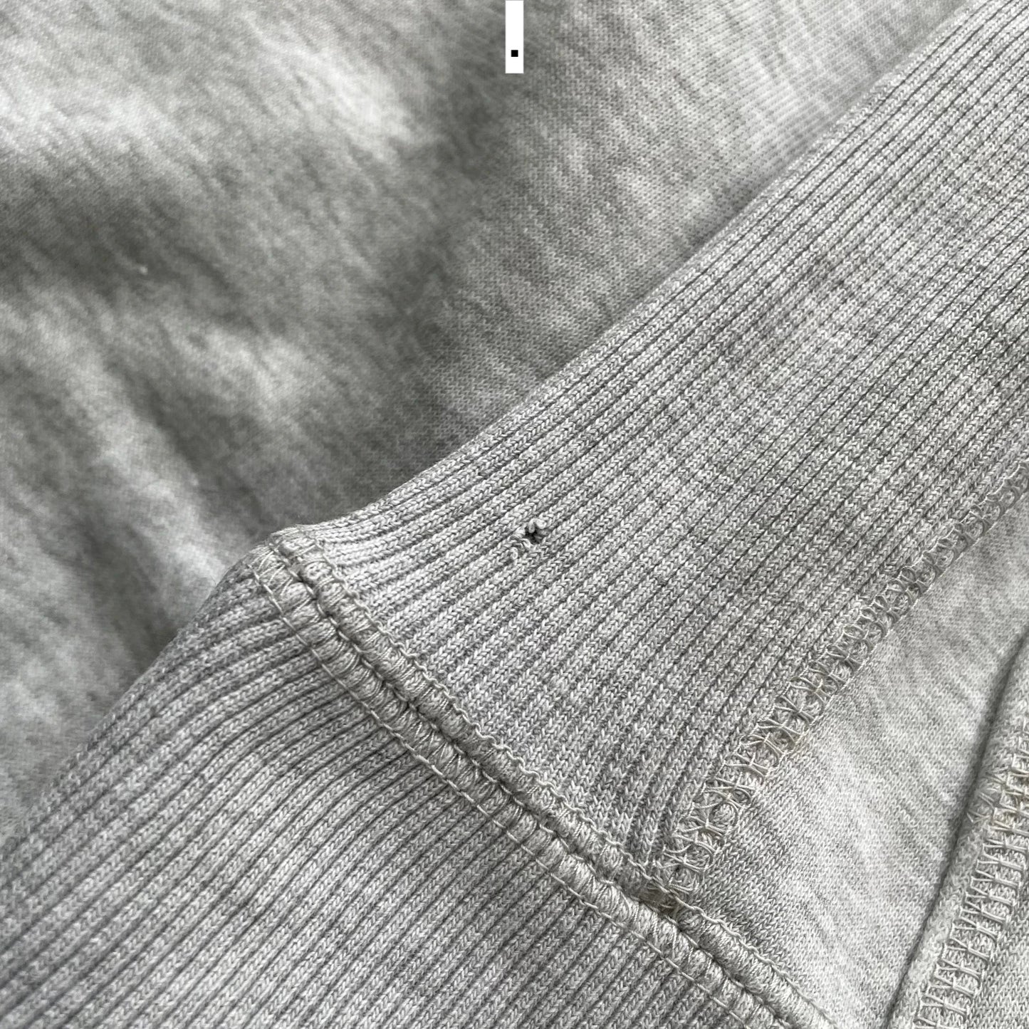 Grey Nike Hoodie Plain - Medium