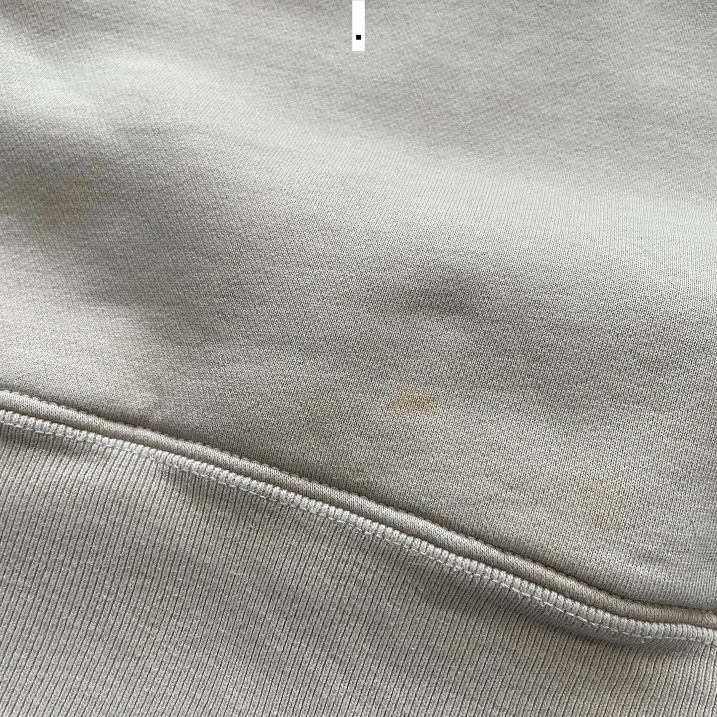 Vintage 90s Beige & Black Eddie Bauer 1/4 Zip Sweatshirt - XL