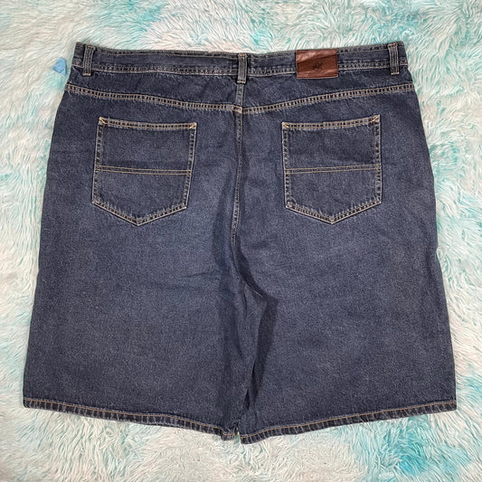 Vintage 00s Blue Beverley Hills Polo Club Jean Shorts Jorts - 50W