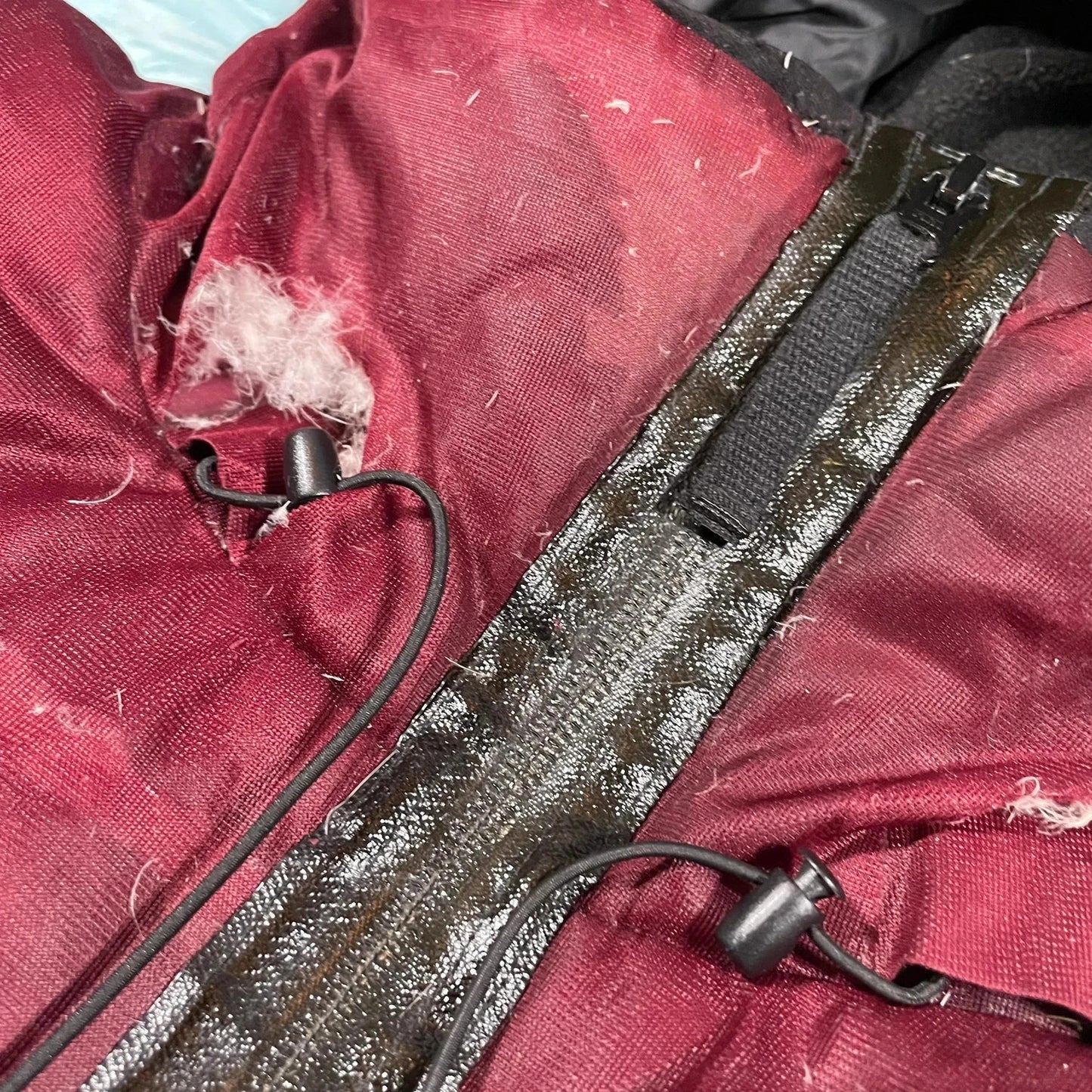 Red Stone Island Welded Down Jacket Puffer - XXL