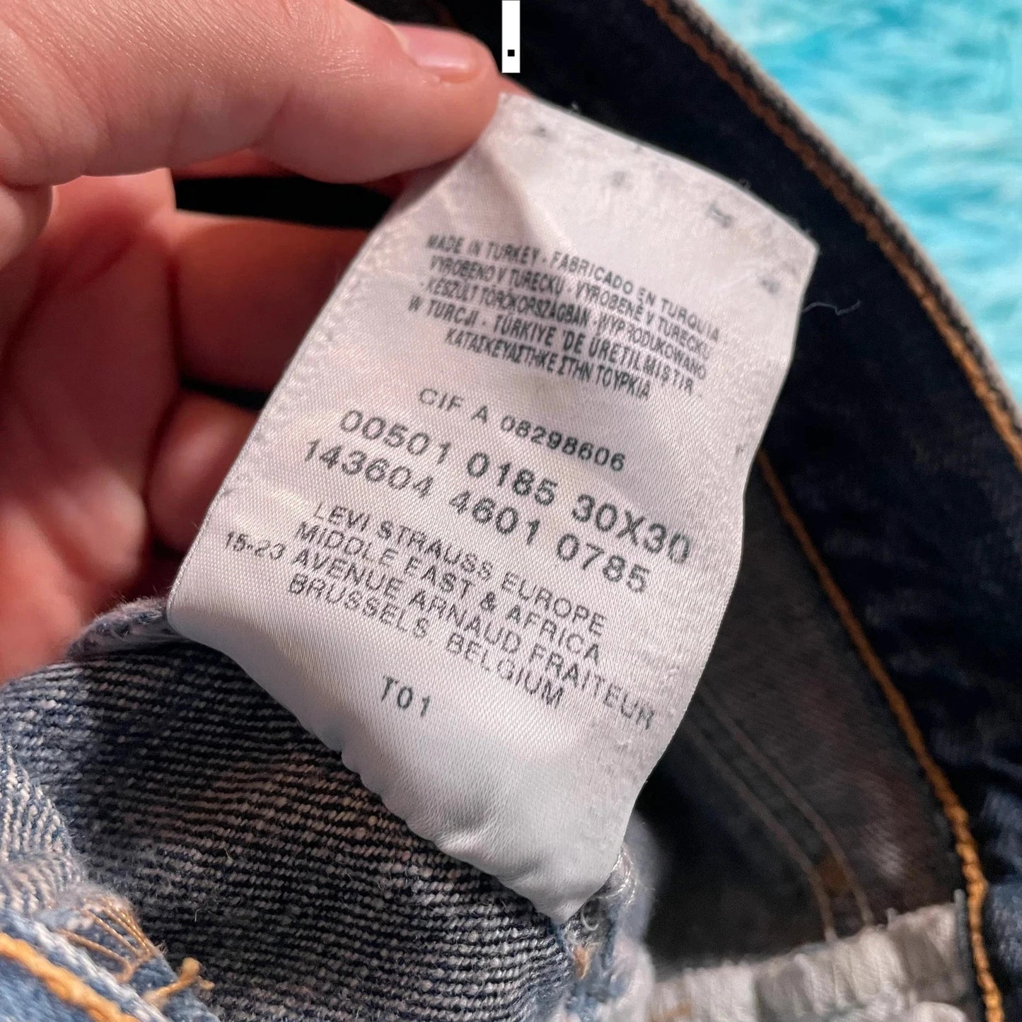 Vintage 90s Levi’s 501 Jeans Faded - W30 L28