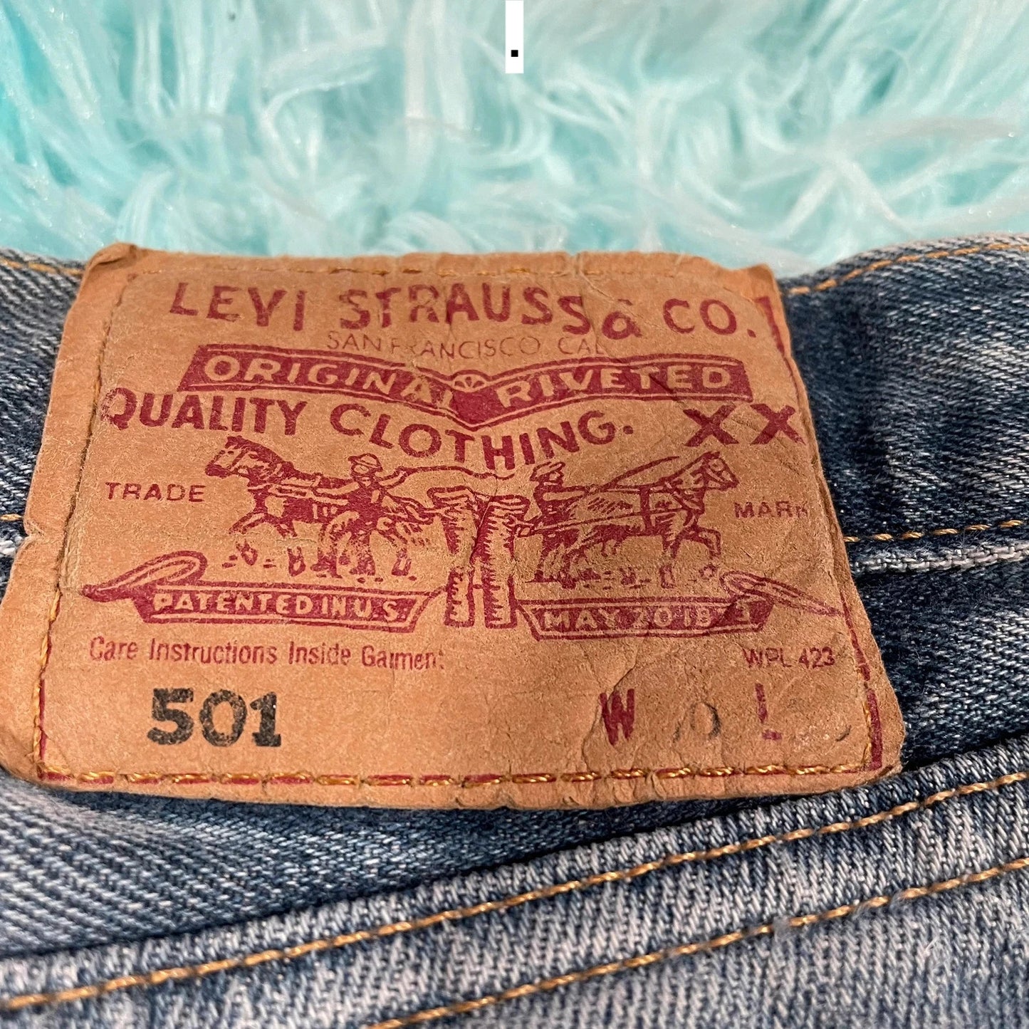Vintage 90s Levi’s 501 Jeans Faded - W30 L28