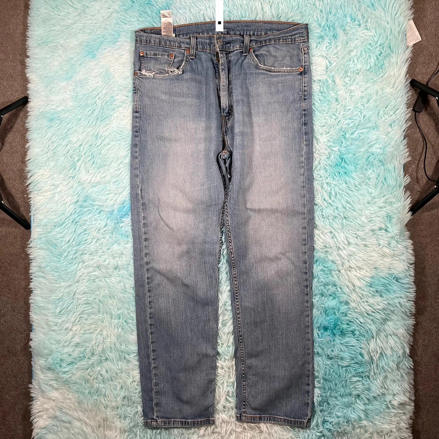 Vintage 00s Blue Levi’s 505 Jeans Straight Leg - 36W 30L