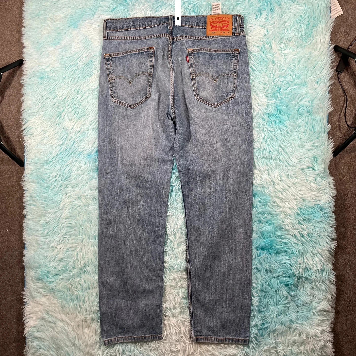 Vintage 00s Blue Levi’s 505 Jeans Straight Leg - 36W 30L