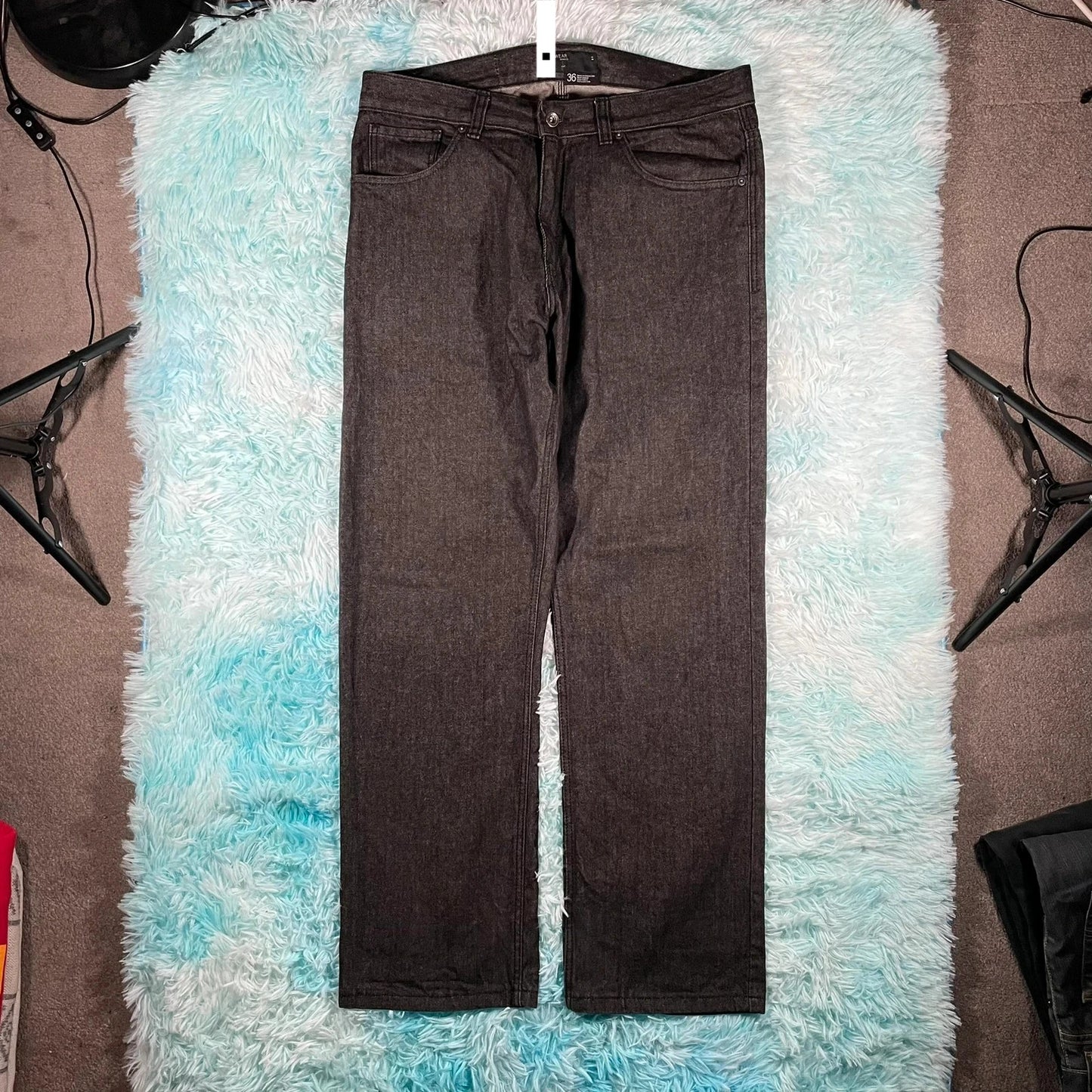Vintage Black Rocawear Baggy Jeans - 36W 32L