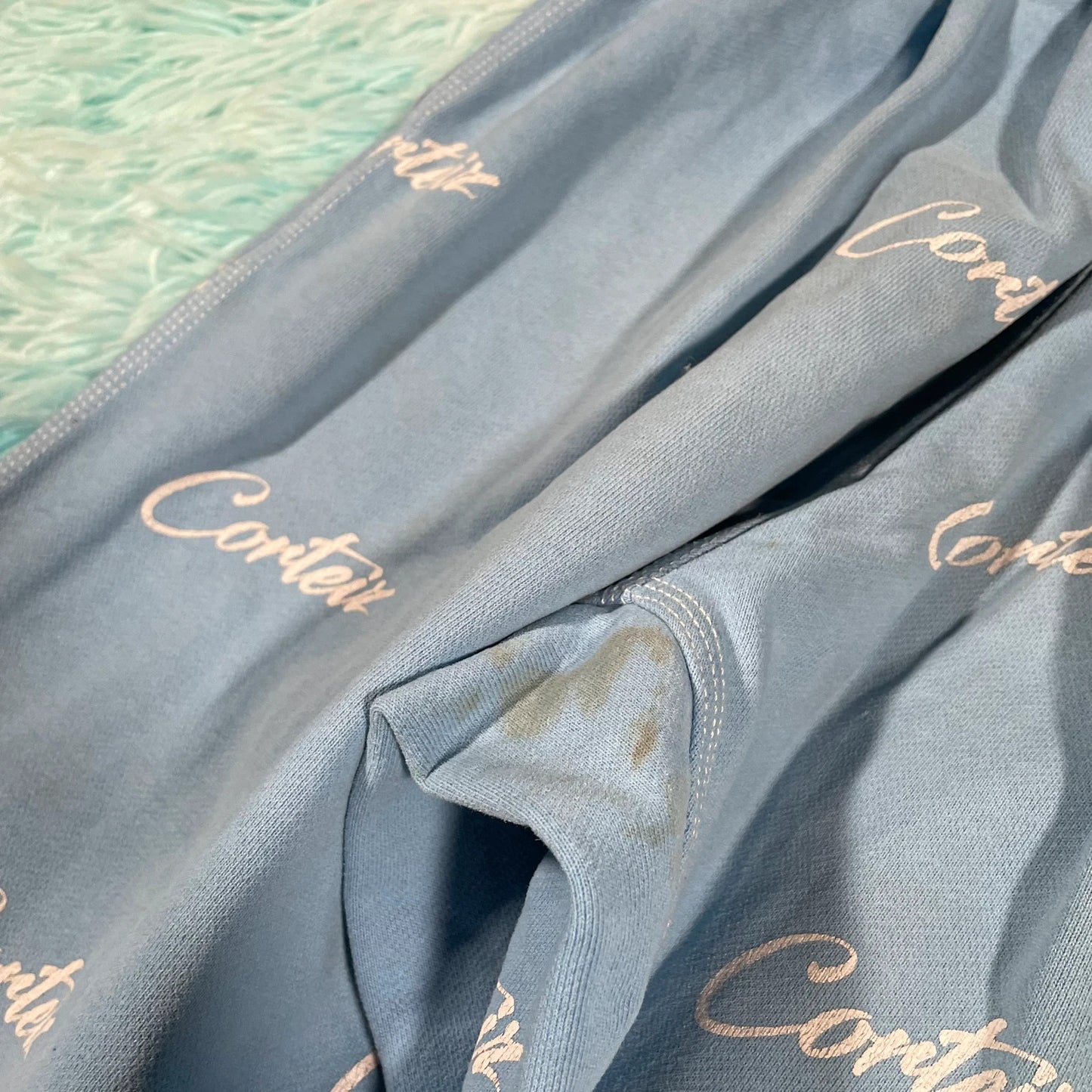 Blue Corteiz Joggers Jogging Bottoms - Medium