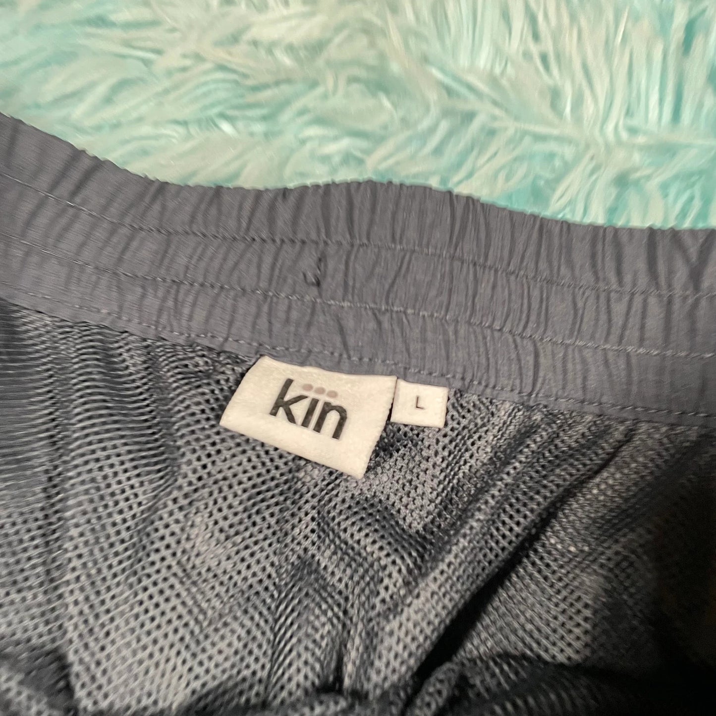 Dark Grey Kïn Running Shorts - Large