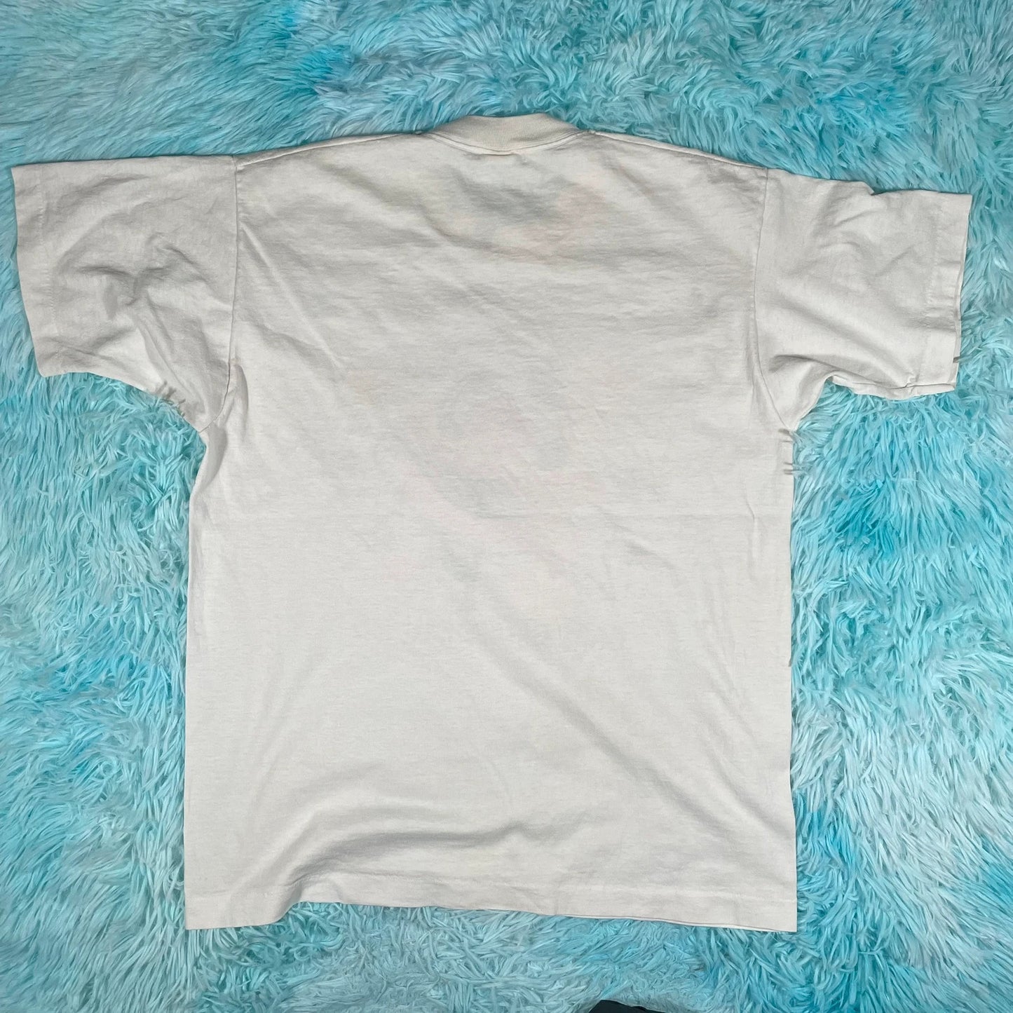 Vintage 90s White City of Roses Graphic T Shirt - Large