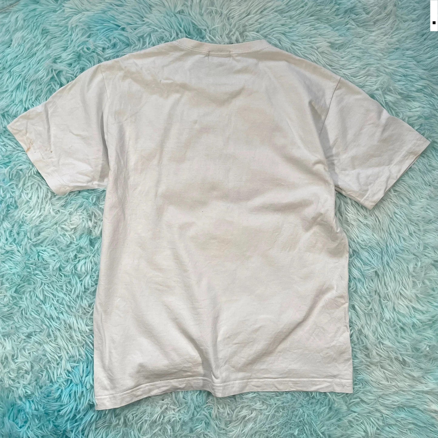 Vintage 90s White Fidel Castro Cuba Graphic T Shirt - L