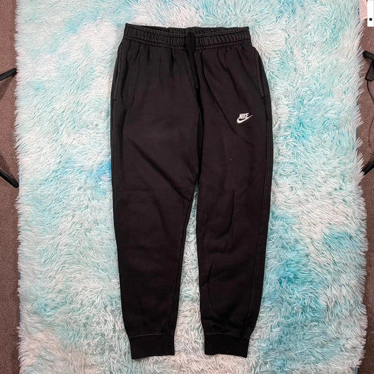 Black Nike Joggers Jogging Bottoms - Medium