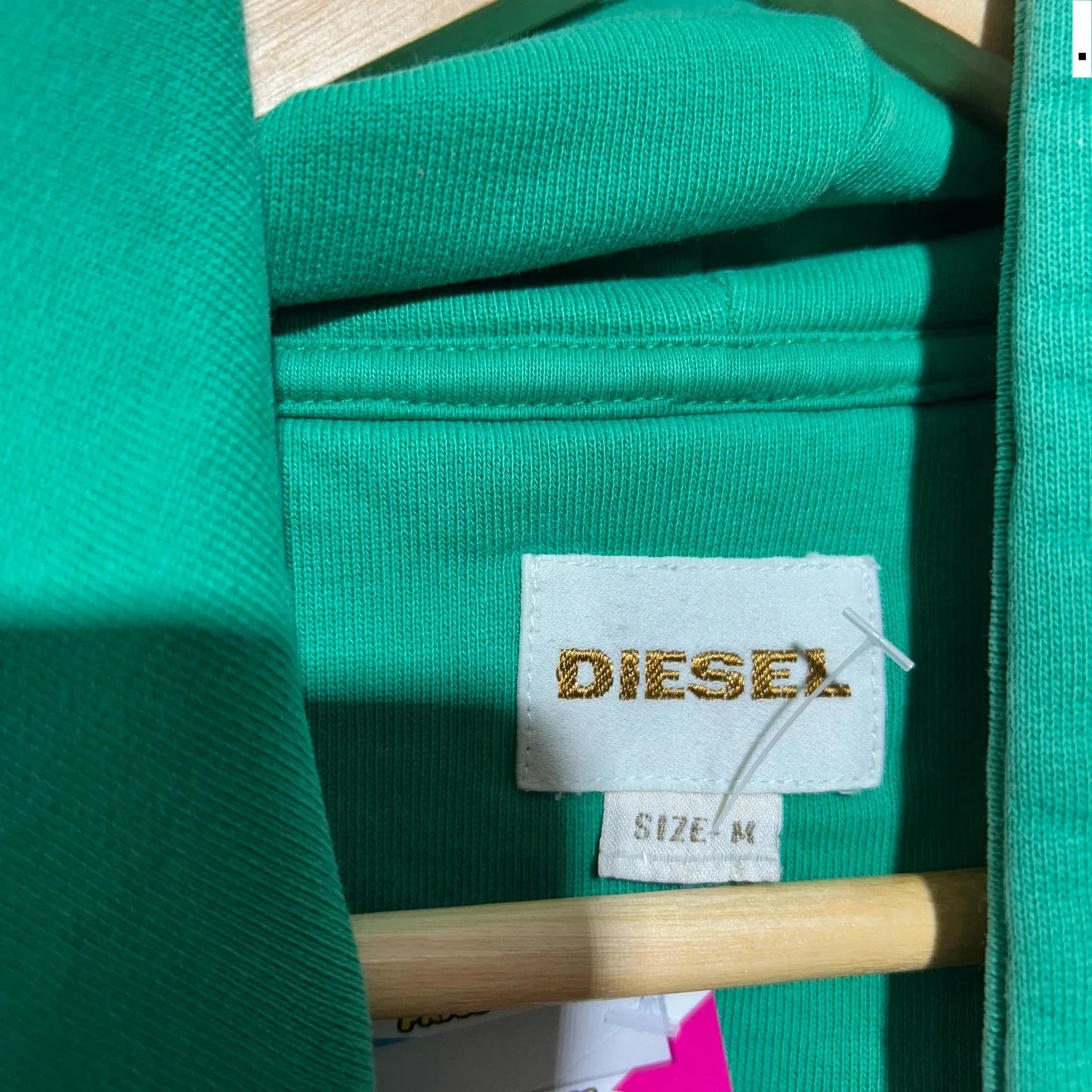 Green Diesel Hoodie Mohawk Graphic - Medium