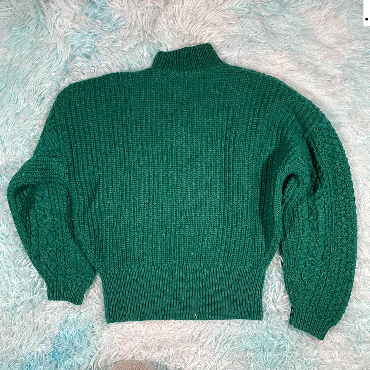 Green Le Maille Sezane Knitted Jumper - Small