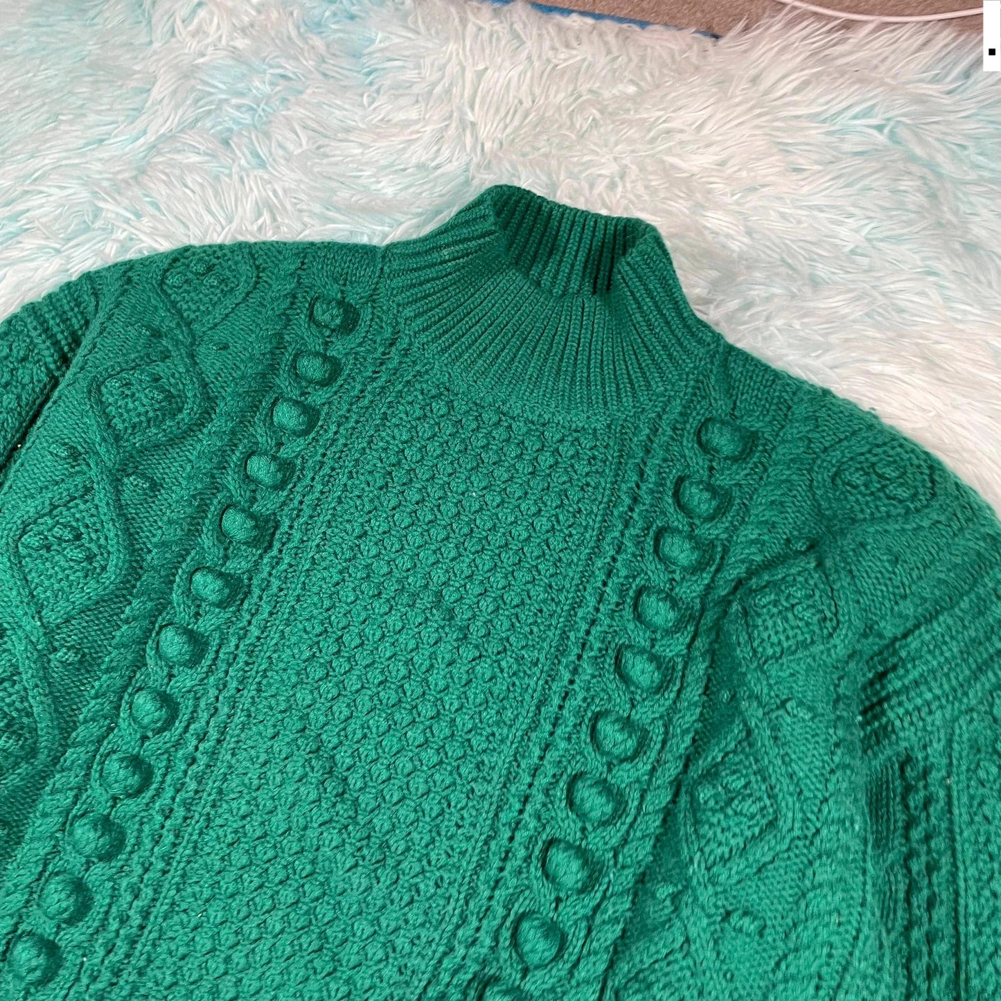 Green Le Maille Sezane Knitted Jumper - Small
