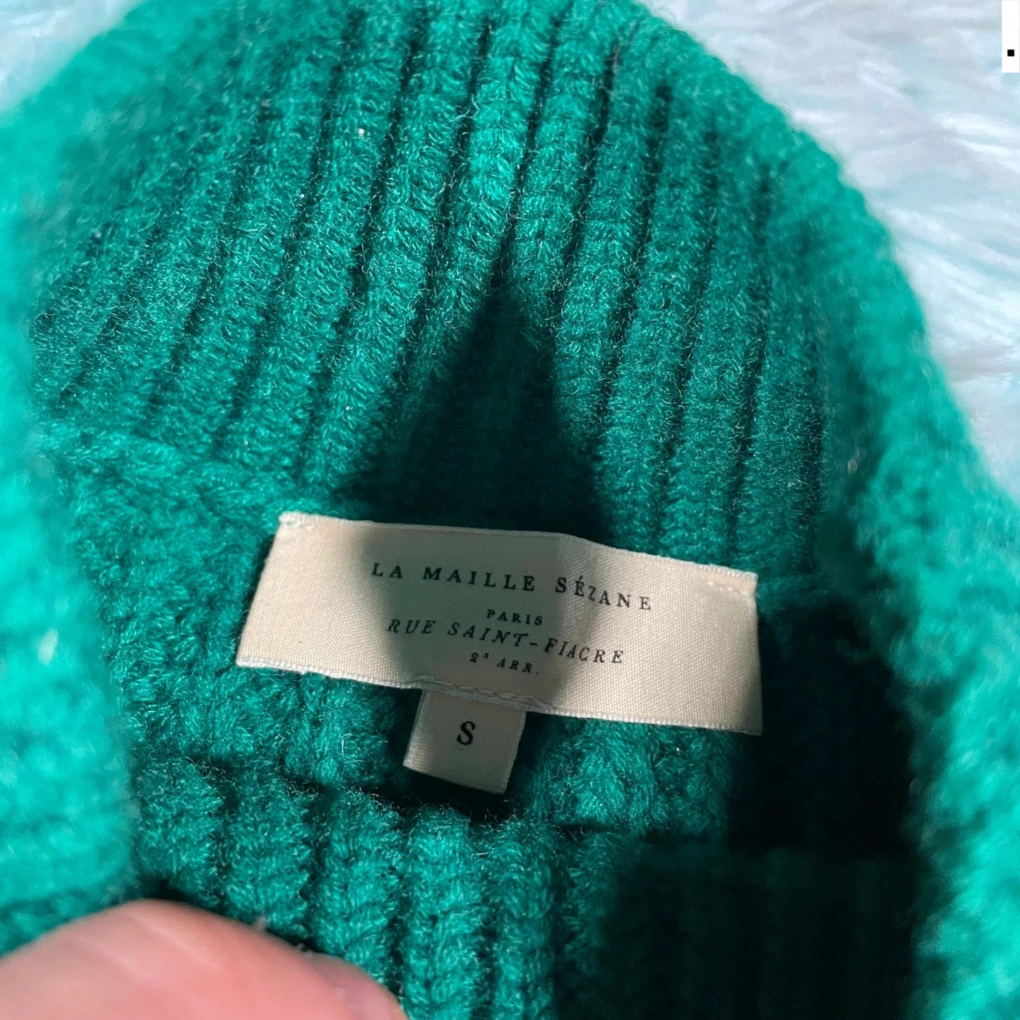 Green Le Maille Sezane Knitted Jumper - Small