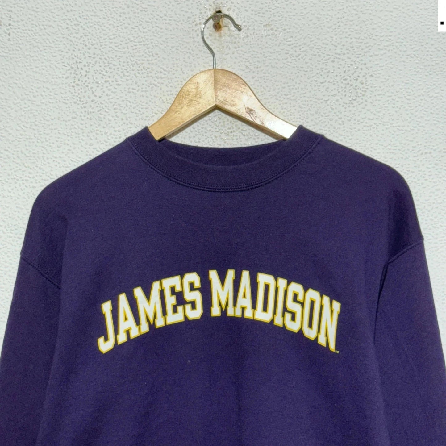 Vintage Purple James Madison College US Champion Sweatshirt - Small