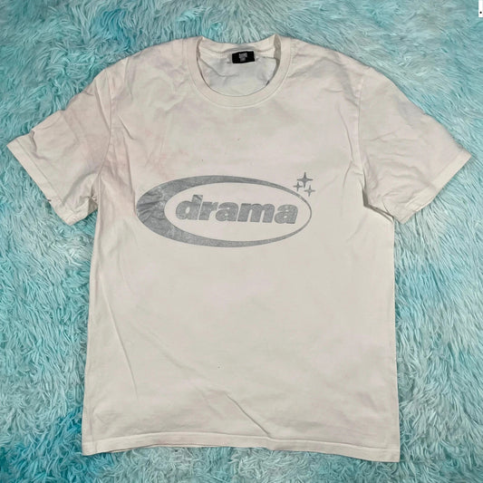 White Drama Call T Shirt - Medium