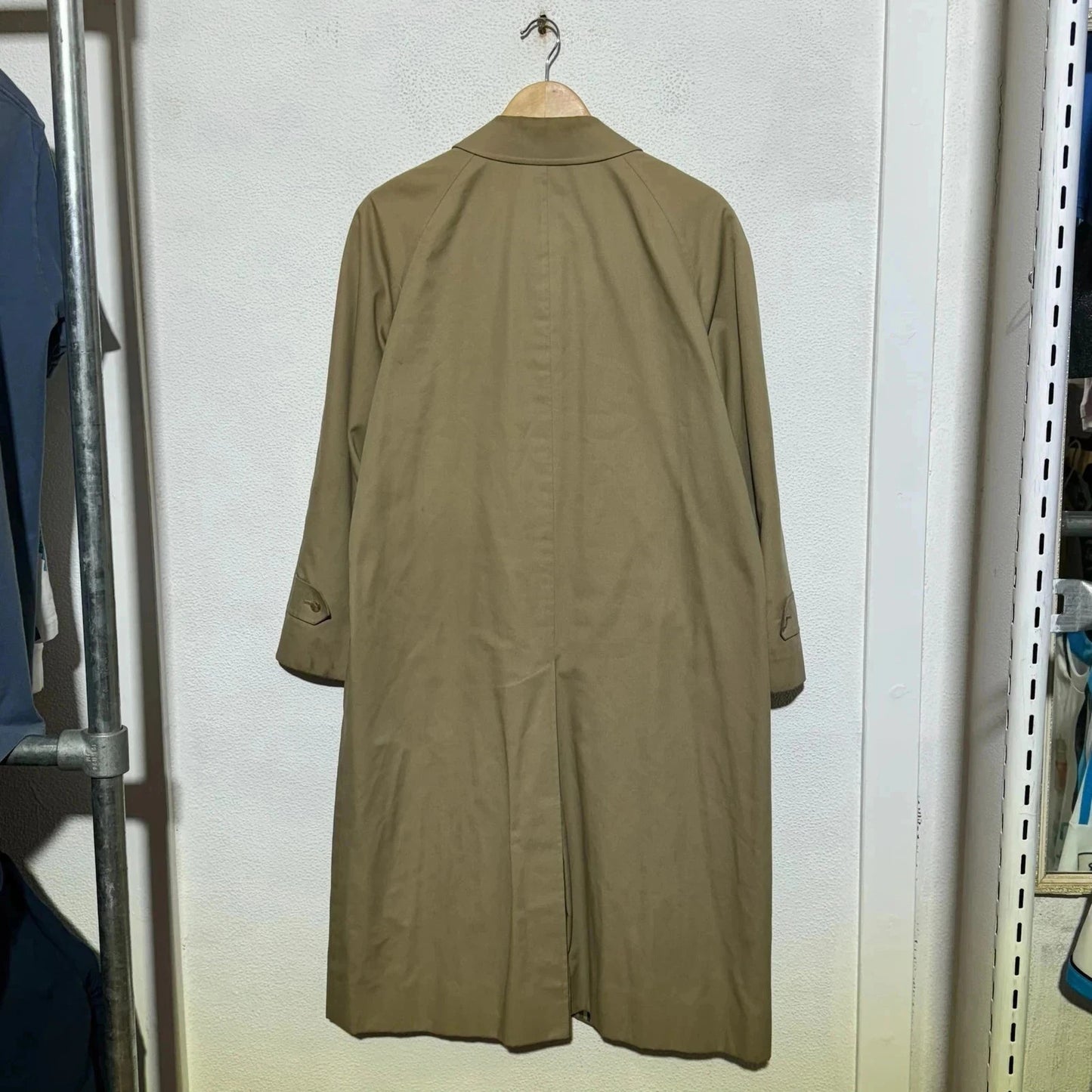 Beige Aquascutum Trench Coat Hauscheck - Small