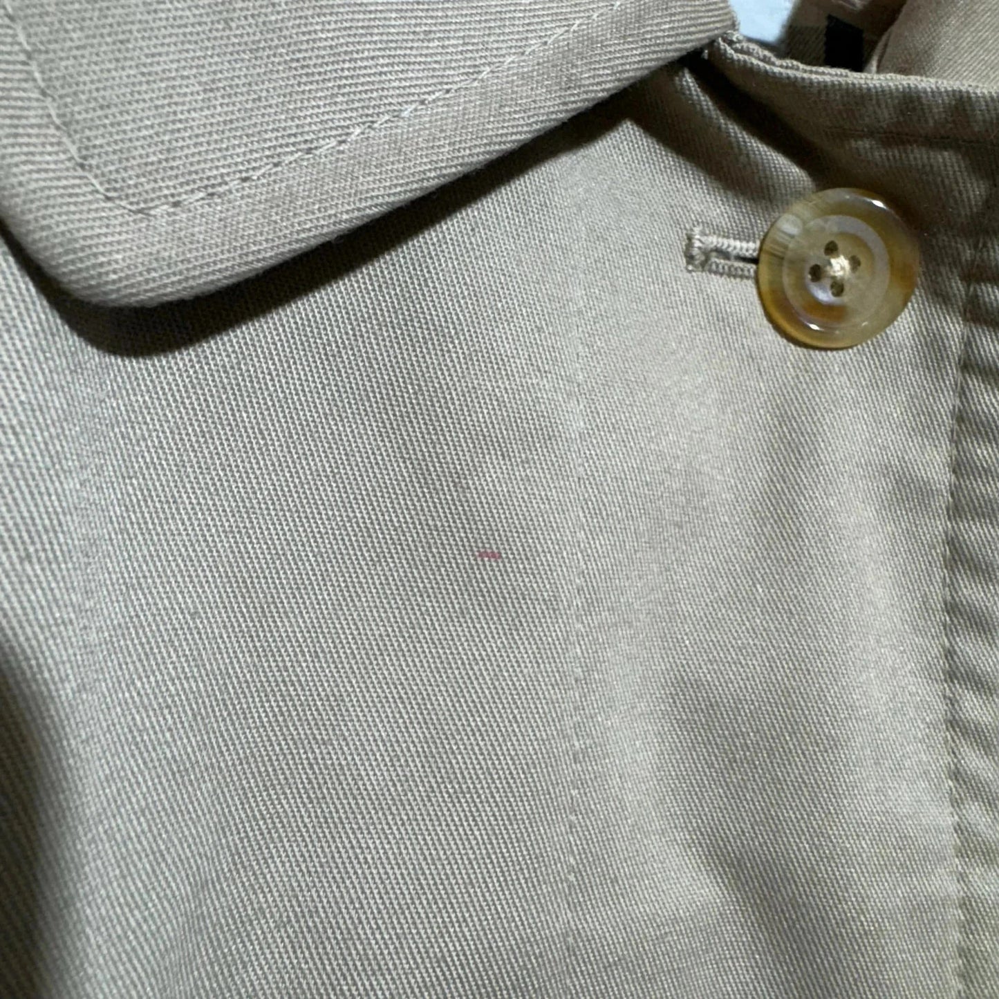 Beige Aquascutum Trench Coat Hauscheck - Small