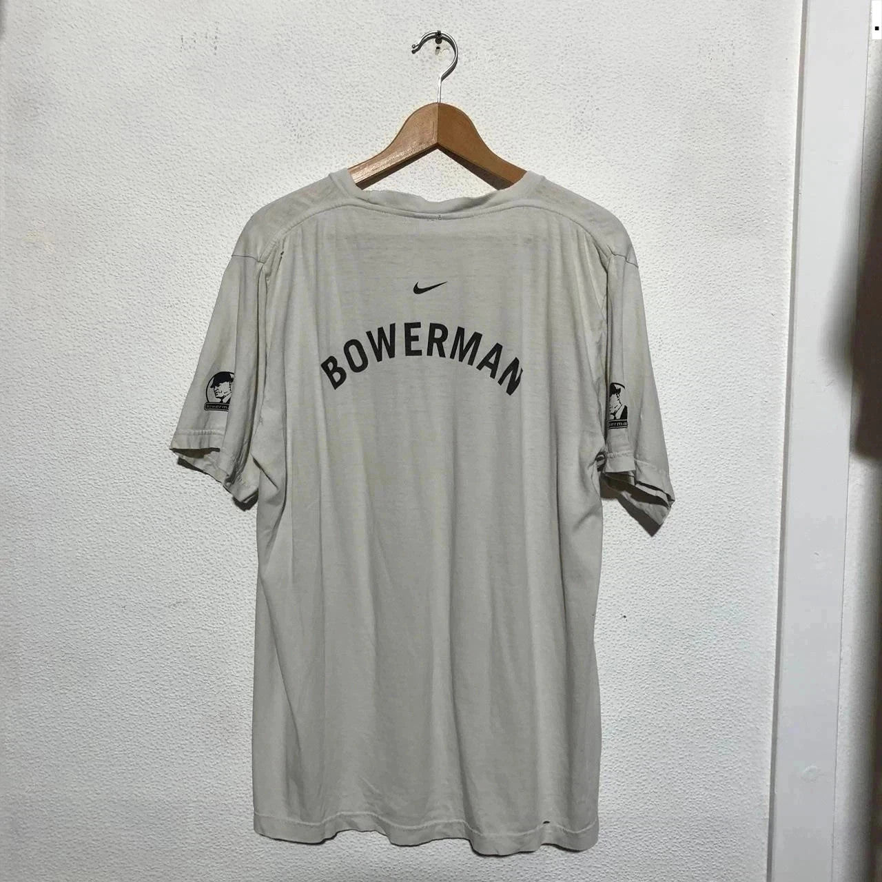Vintage 90s White Nike Bowerman Tribute T Shirt - XL