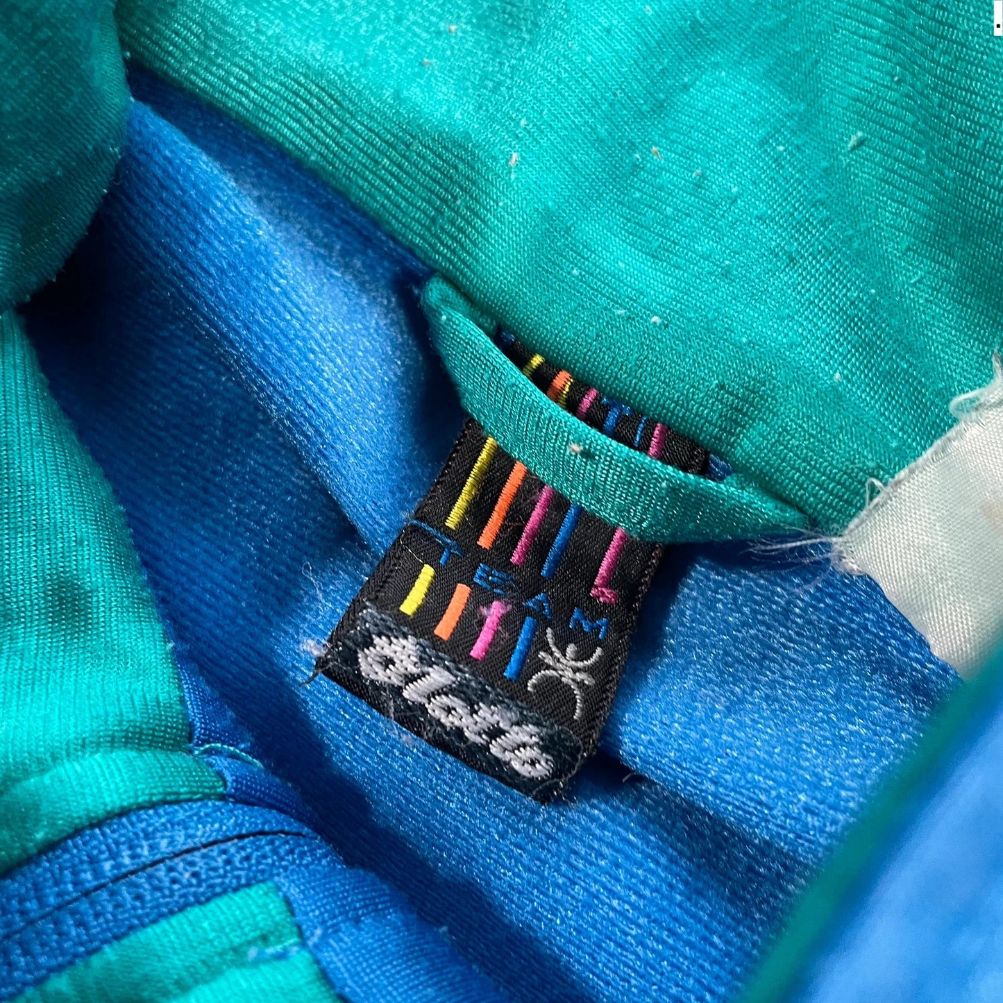 Vintage 90s Blue Funky Lotto Track Jacket - XL