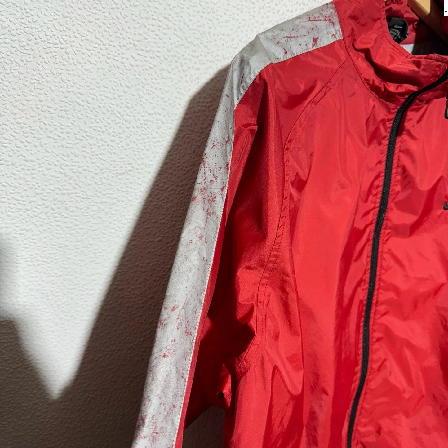 Vintage 00s Red Nike Windbreaker - Large