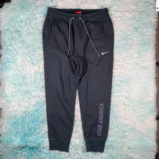 Navy Nike Jogging Bottoms - Large