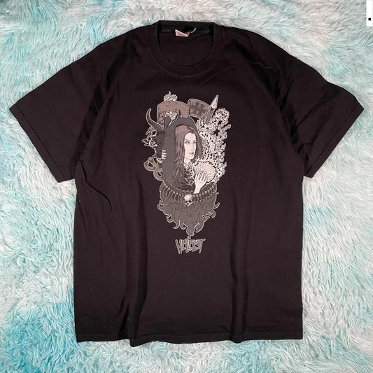Vintage Black 2011 Hellfest Festival Graphic T Shirt - XL