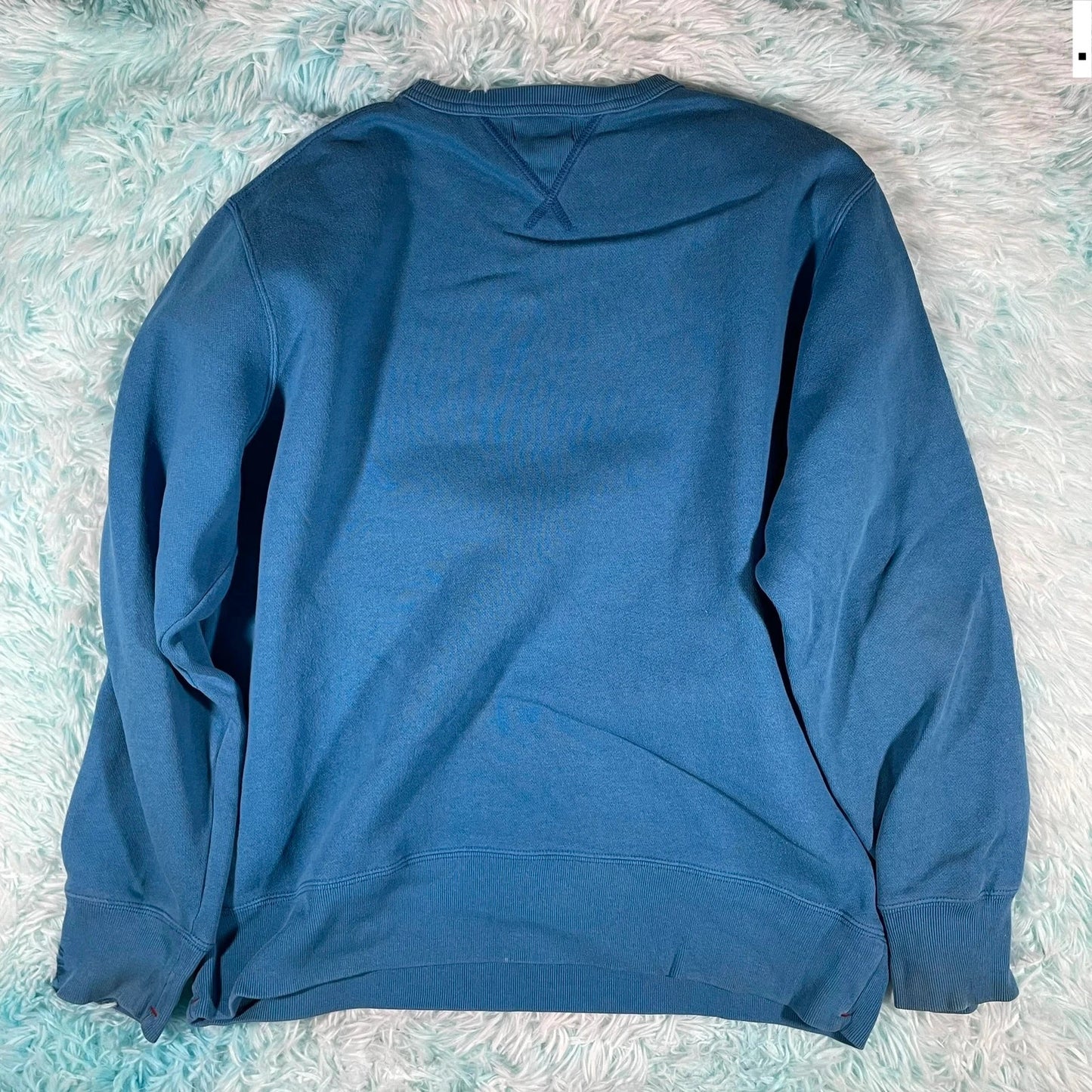 Vintage 90s Blue Polo Jeans Ralph Lauren Sweatshirt - Medium