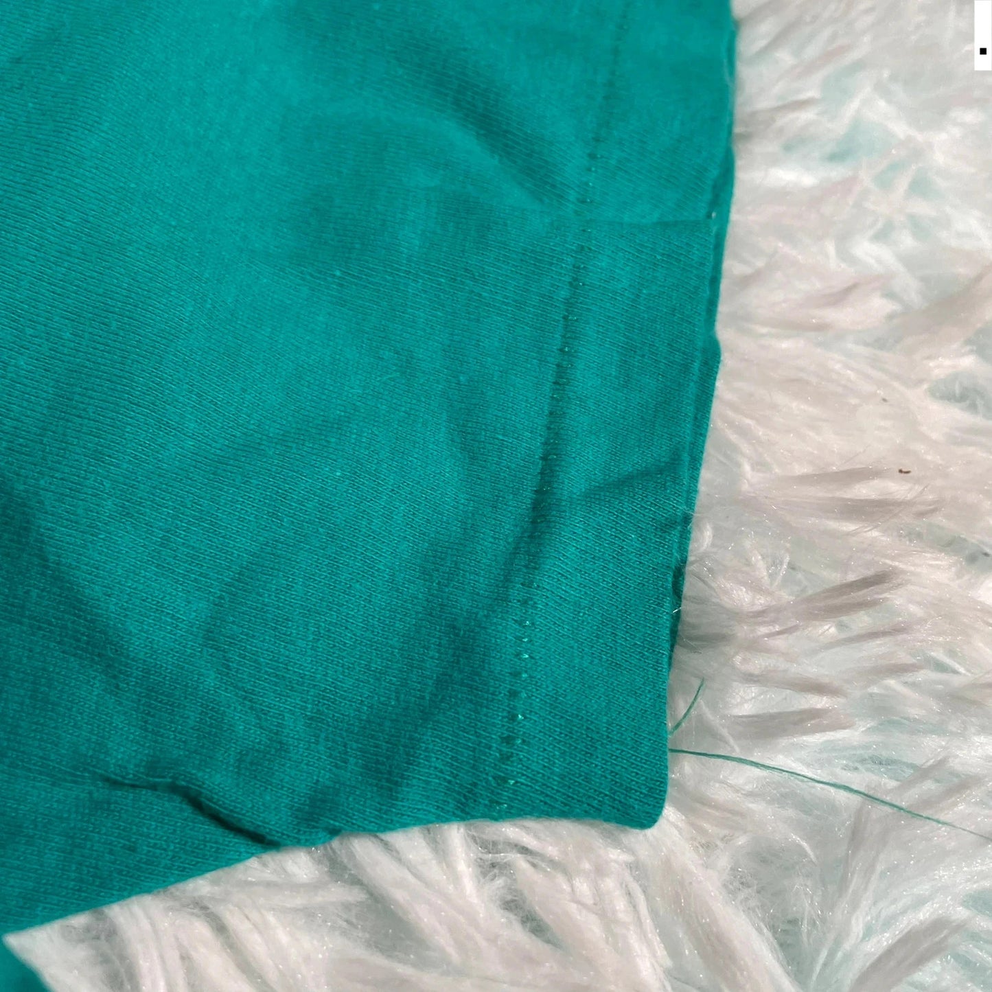 Vintage 90s Turquoise Jackson Hole T Shirt - Medium