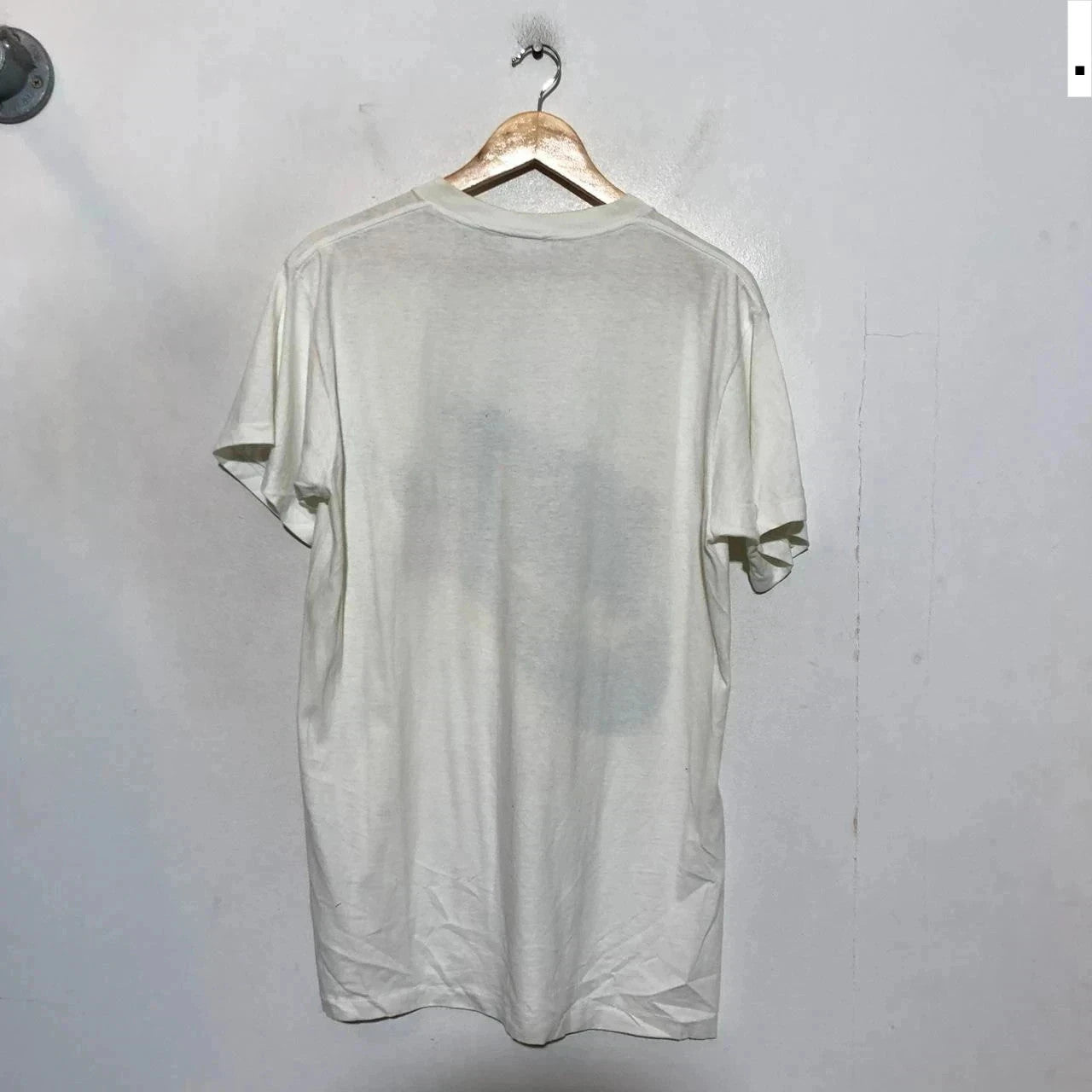 Vintage 80s Nike Graphic Print T Shirt Single Stitch - Large