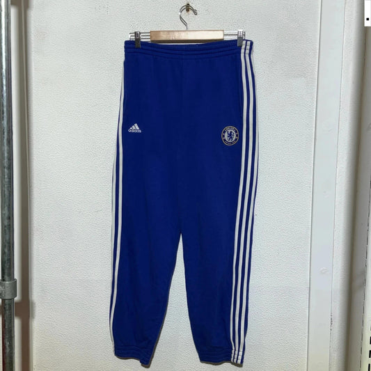 Blue Chelsea Adidas Tracksuit Bottoms - medium