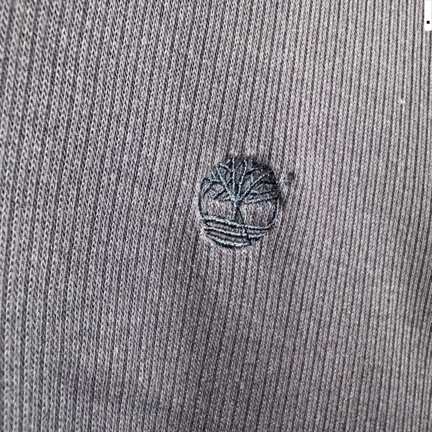 Vintage 00s Navy Timberland 1/4 Zip Sweatshirt - Large