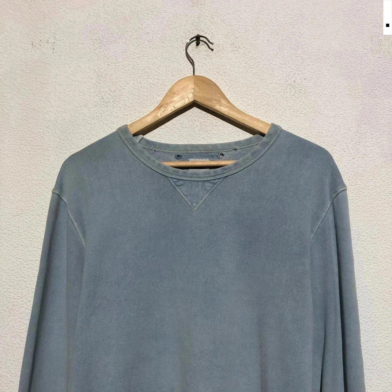 Vintage Light Blue CP Company Sweatshirt Plain - XXL