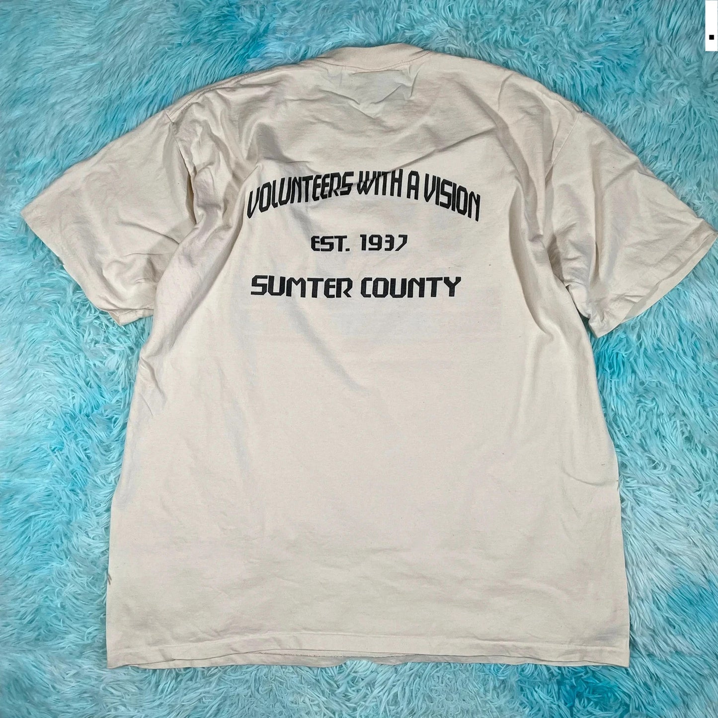 Vintage 90s White Graphic T Shirt - XXL