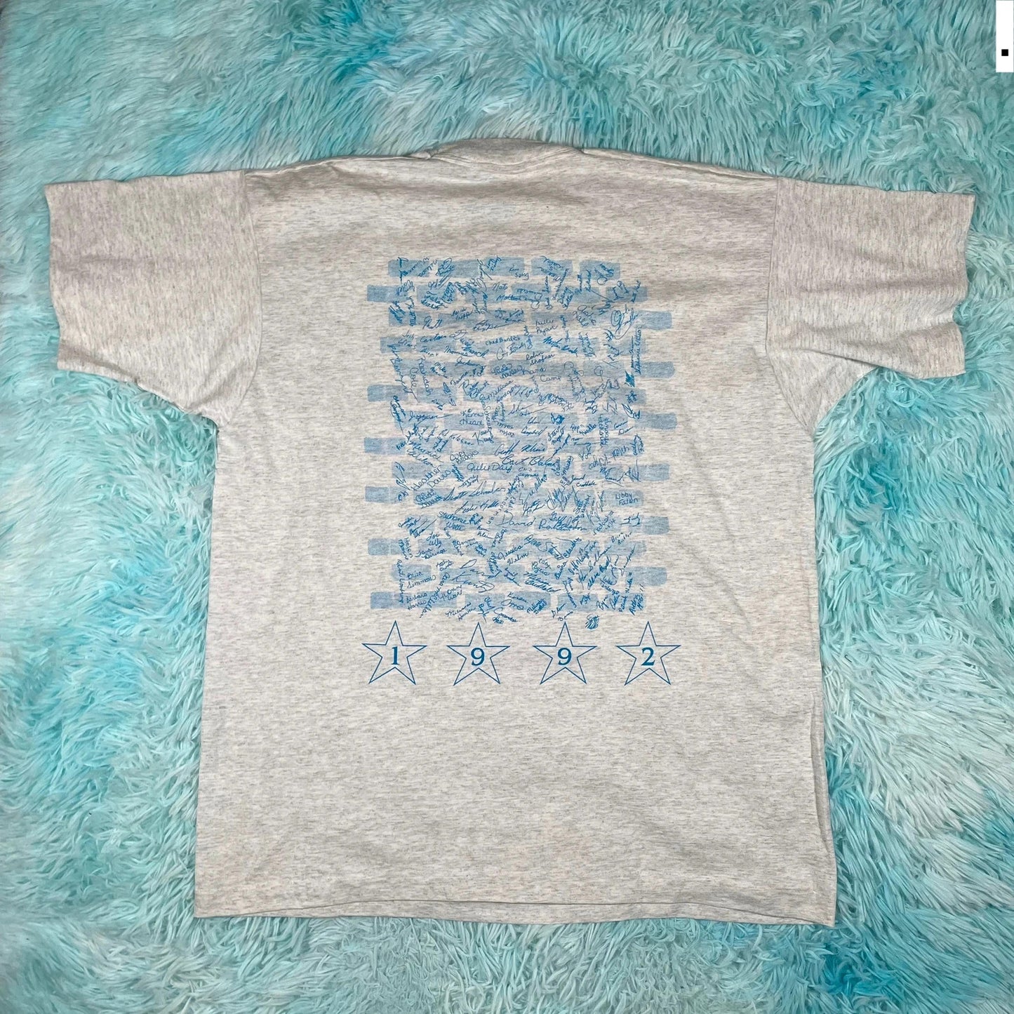 Vintage 90s Grey OHS Graphic T Shirt - XL
