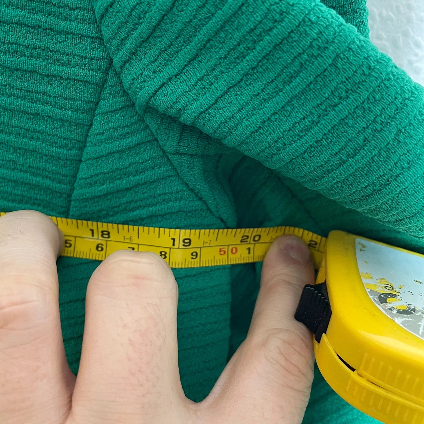 True Vintage 50s Green Long Coat Dereta - Size 12