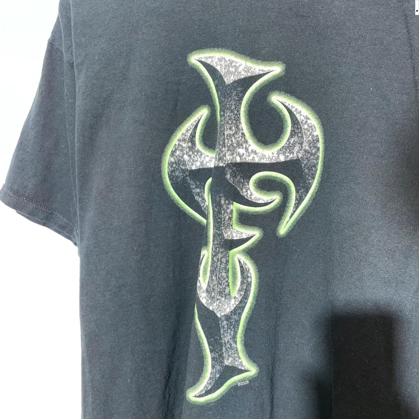 Vintage 2005 Black Jeff Hardy Wrestling Graphic - Large