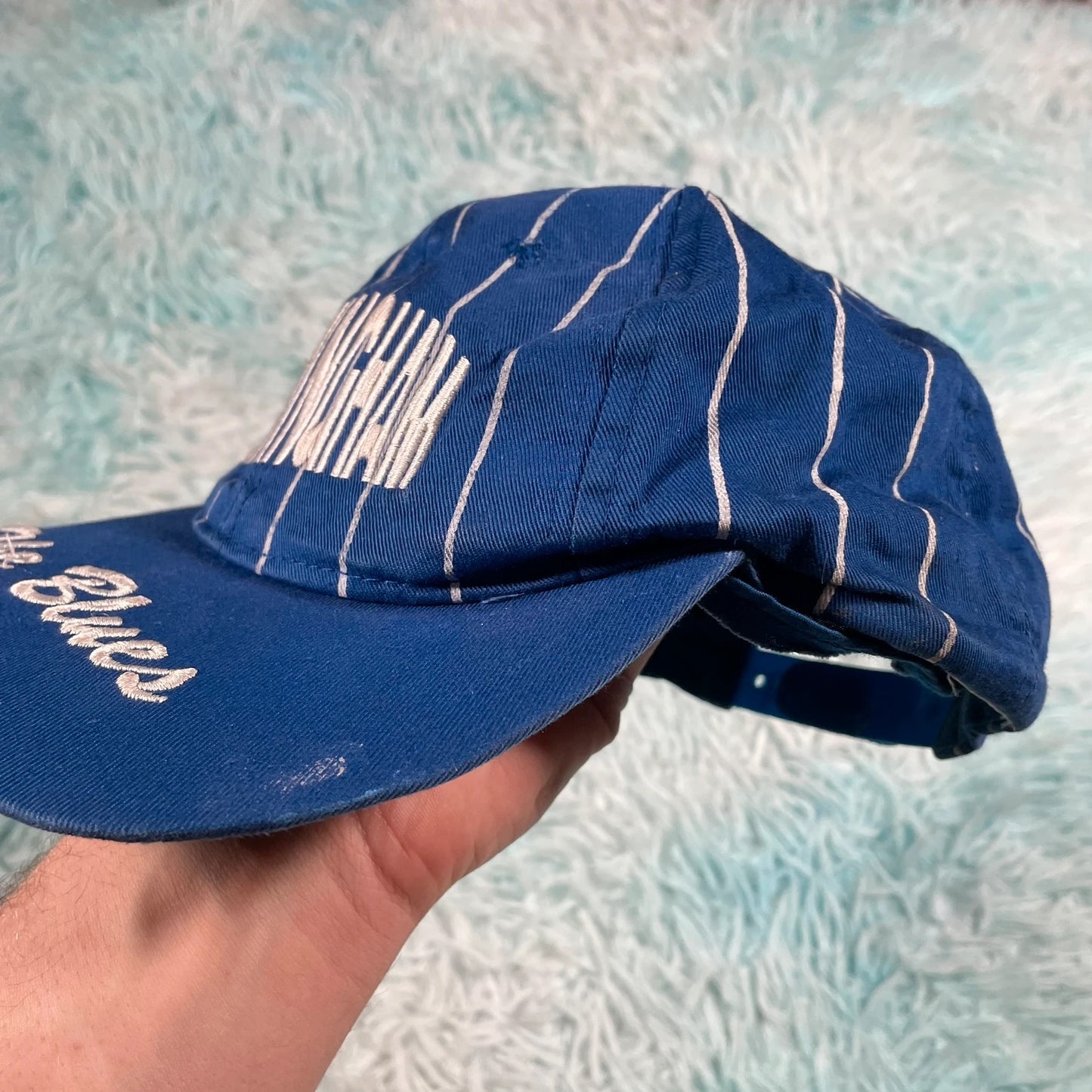 Vintage 90s Blue Birmingham Cap