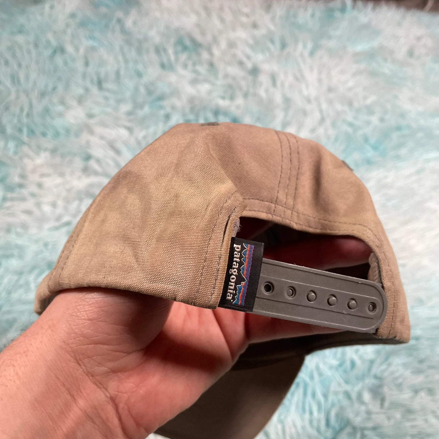 Beige Patagonia Cap