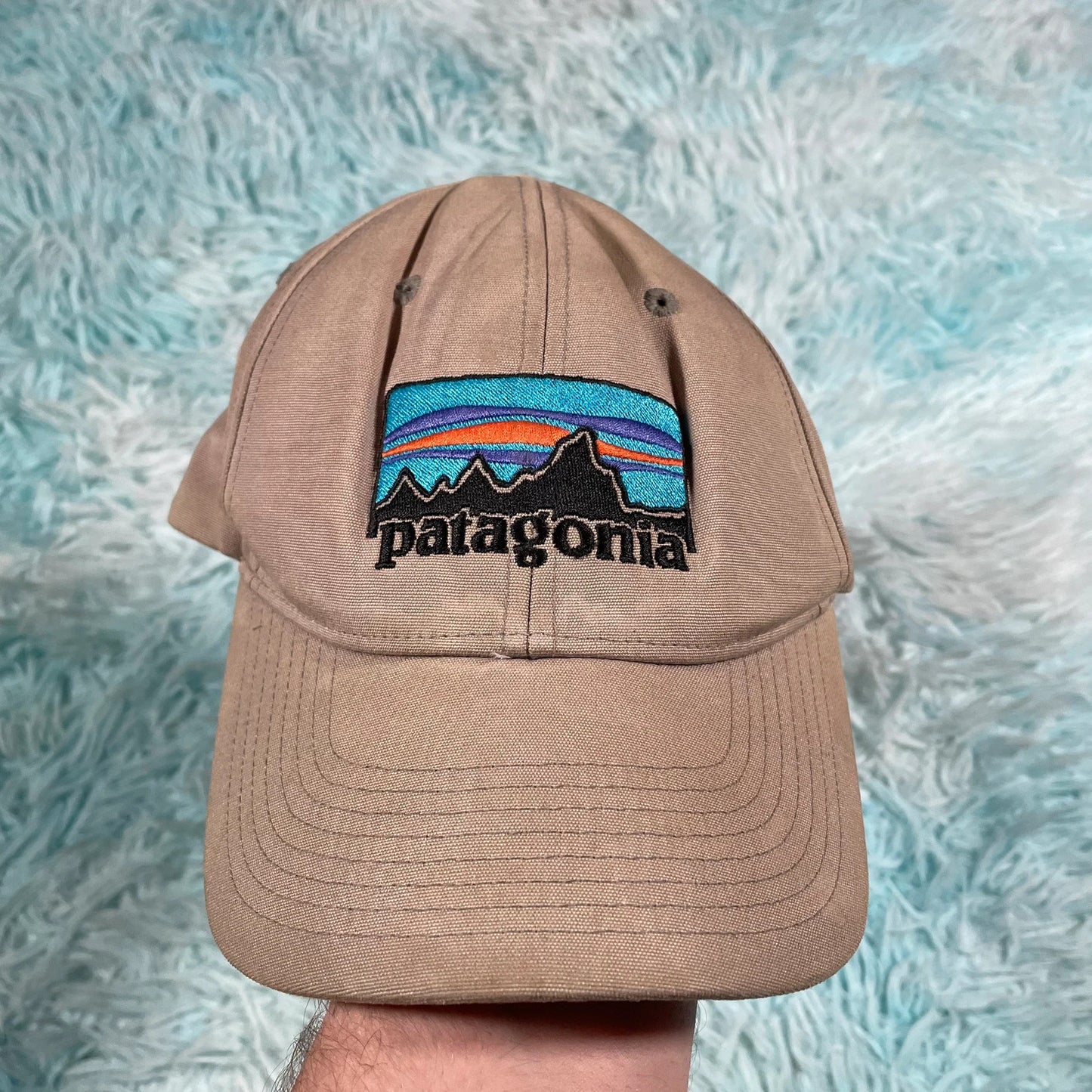 Beige Patagonia Cap