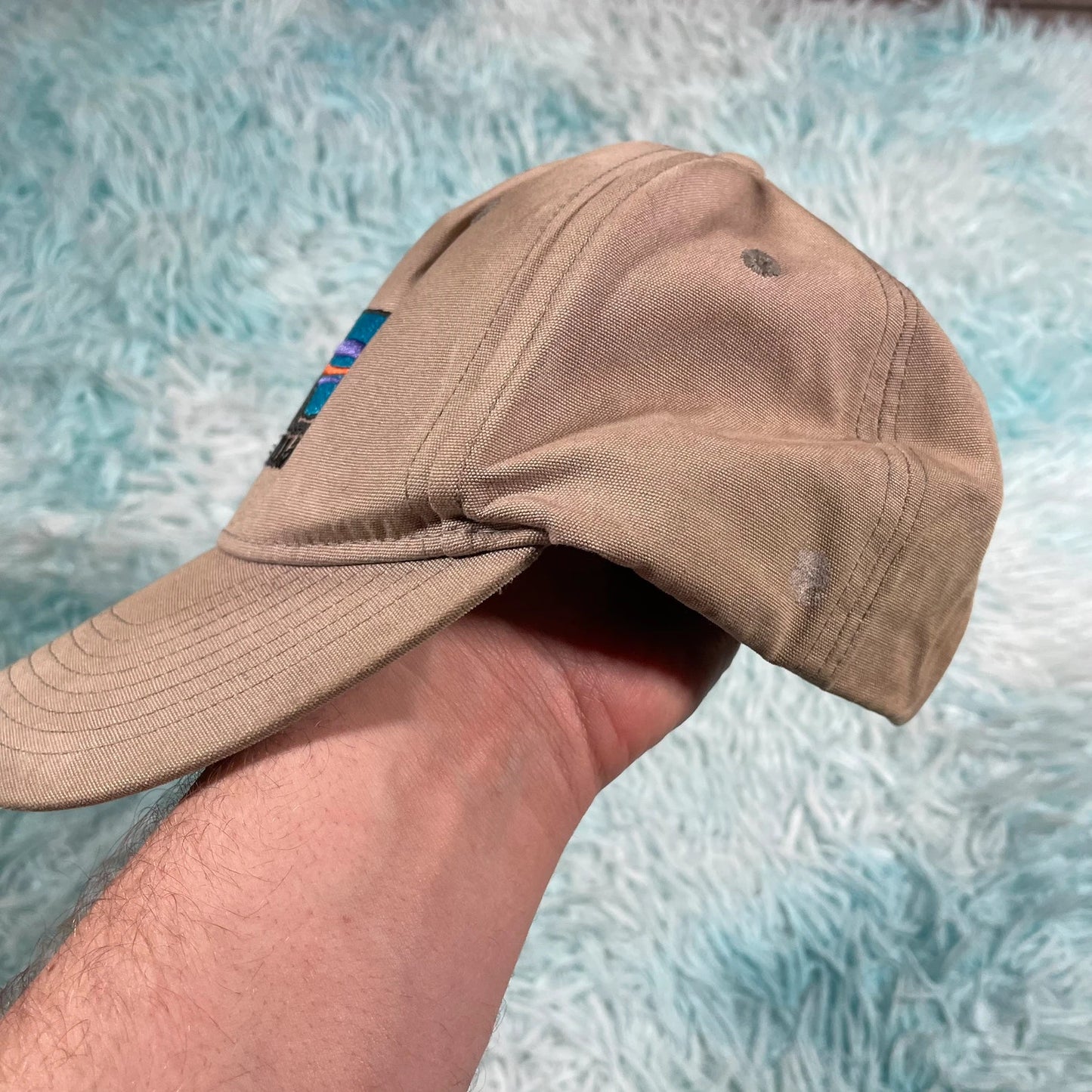 Beige Patagonia Cap