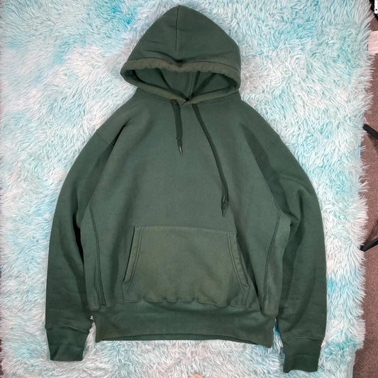 Vintage Green Camber Heavyweight Hoodie Blank - Large