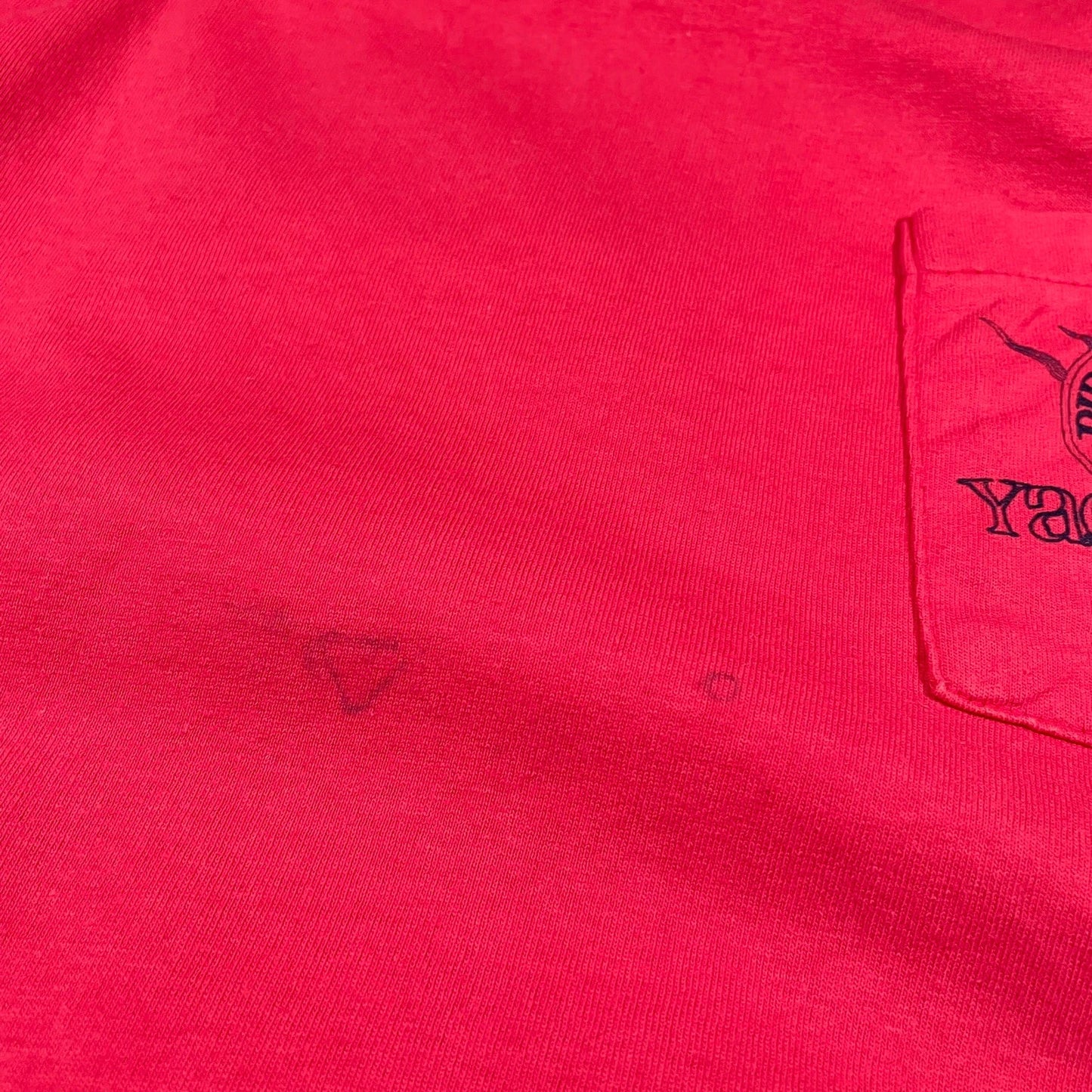 Vintage 90s Red Yacht Club Graphic T Shirt - XXL