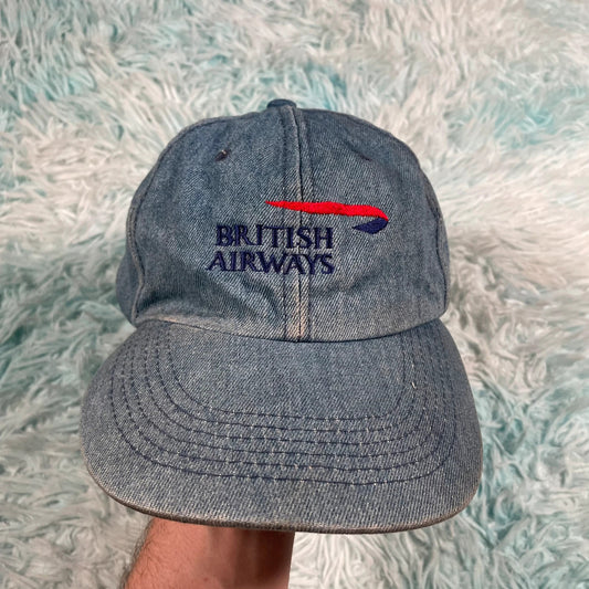 Vintage Denim British Airways Cap