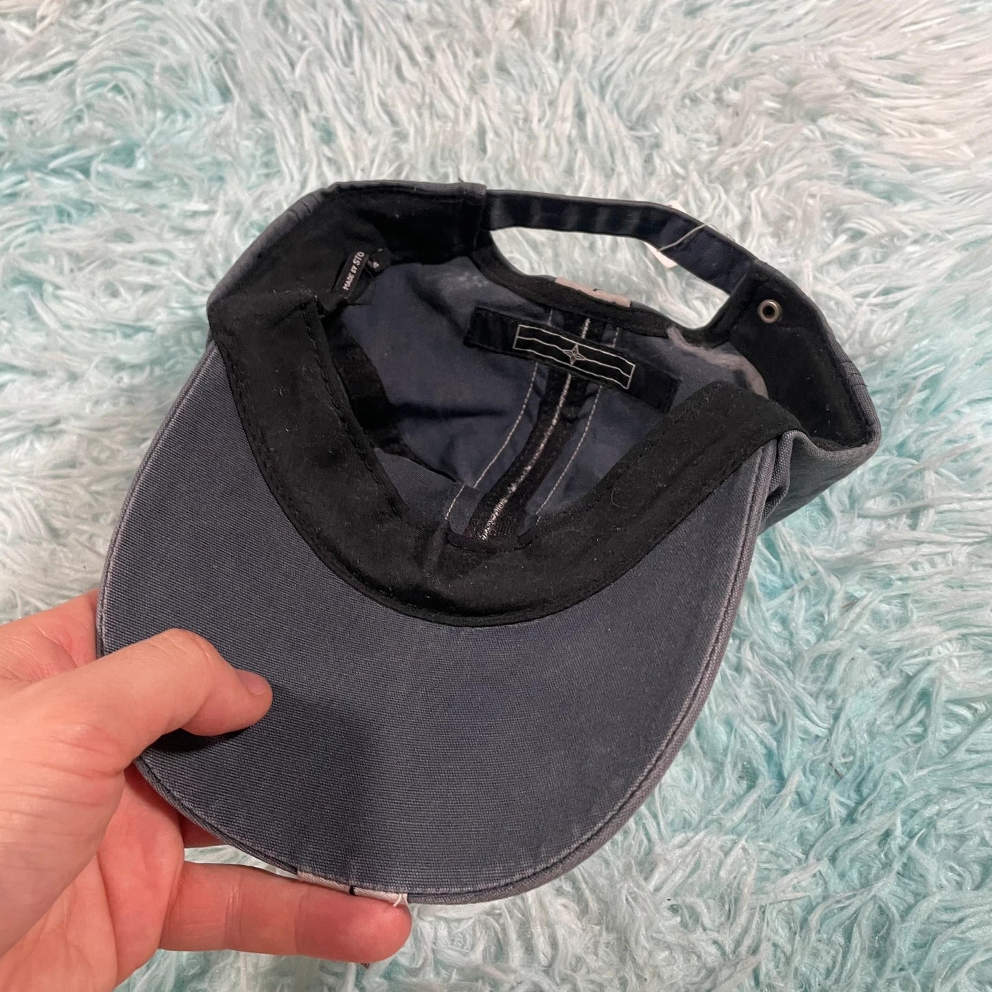 Vintage Grey Stone Island Cap