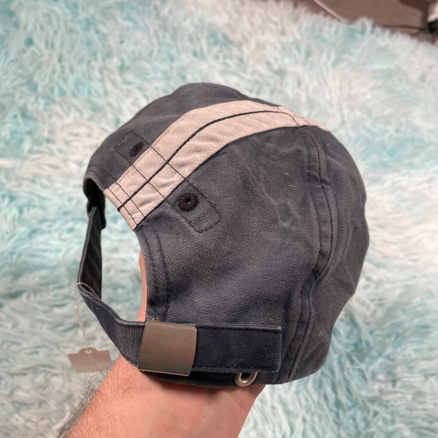 Vintage Grey Stone Island Cap